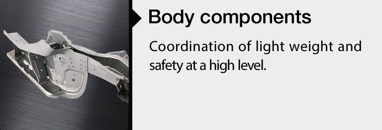 Body Components: We are experts in making under-body components the support the vehicle body. We accurately meet the ever advancing technological needs.
